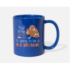 Turkey Big Brother Royal Blue Mugs